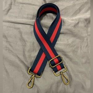 Striped Crossbody Strap